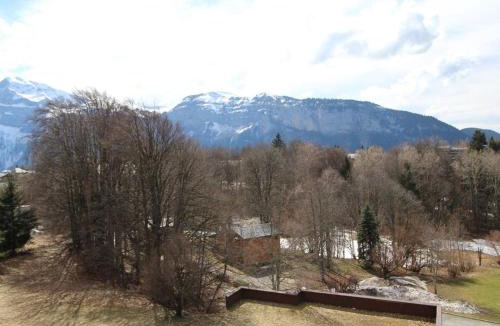 Les Carroz-d'Araches Apartment | Studio 4 pers. proche pistes et commerces, balcon, parking - FR-1-572-131