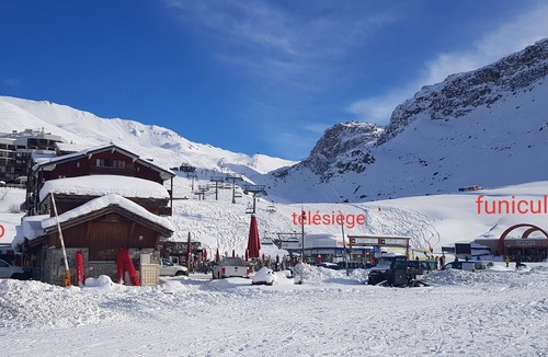 Tignes Apartment | Studio Tignes Val Claret Round Point Tracks