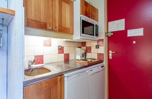 Valmorel Apartment | Studio with terrace, direct slope access, perfect for families