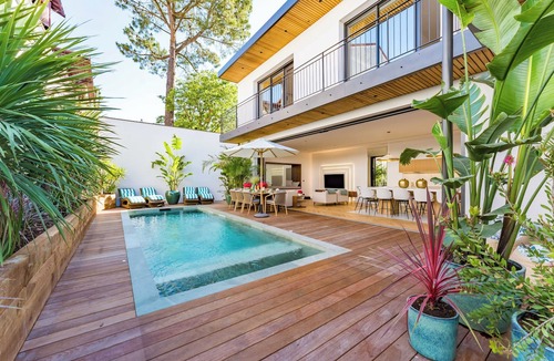 Le Moulleau Villa | Villa Emeraude - A gem in the heart of Moulleau - Heated pool