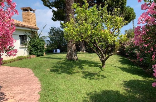 Caucade Villa | VILLA SOFANA SWIMMING POOL panoramic view on the SEA and the BAY of NICE