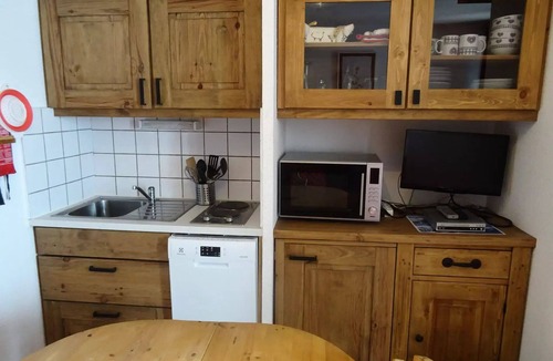 Arc-2000 Apartment | White Background Residence - Studio for 3 people in Arc 2000 near the ice rink