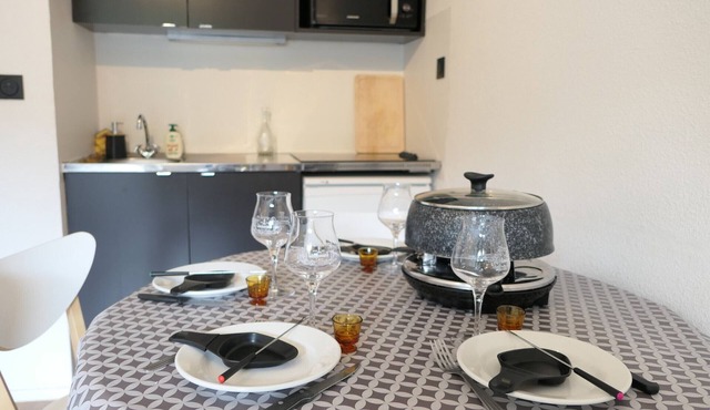 2-room apartment calm near slopes, 6 people