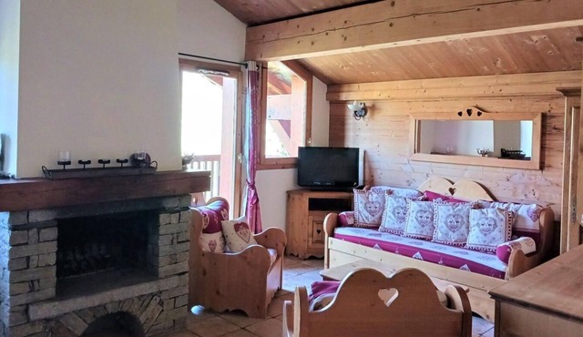 50m from resort center, 2nd floor, view mountain, fitness, swimming pool, sauna, balcony