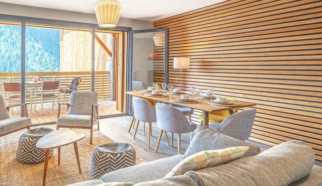 6-person flat - modern, central, ski in, ski out