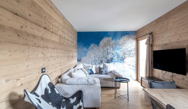 Apartment 'Le Chappart - Carroz D'Arâches' with Mountain View, Private Terrace and Wi-Fi