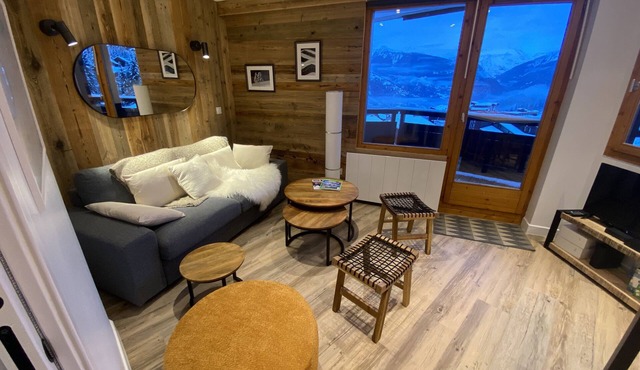 Apartment on the slopes.
