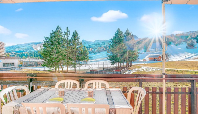 Apartment 'Superdévoluy Les Issarts' with Mountain View, Balcony and Wi-Fi