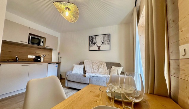 Apartment Vars, studio flat, 2 persons