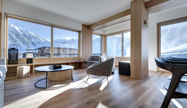 Appartement spacieux rénové avec terrasse et parking à Tignes - FR-1-641-11