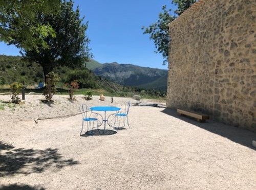 Bastide vue sur lac