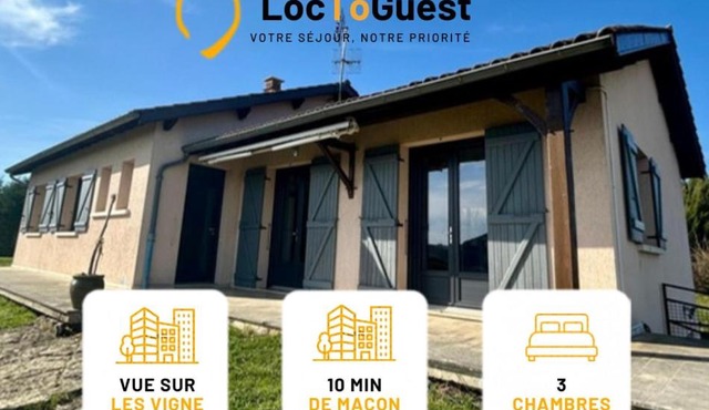 Bussieres l Vue imprenable sur les vignobles