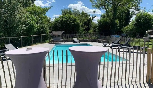 Camping 3 étoiles - Piscine - ccbgbdh