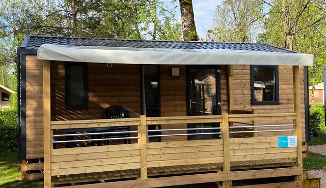 Camping Les Pêcheurs* - Bermude 3-room mobile home for 5 people with air conditioning