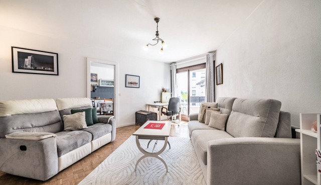 Central apartment in Thonon, close to thermal baths