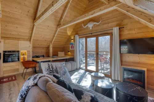 Chalet La Taiga avec Bain Nordique - Vue Vercors