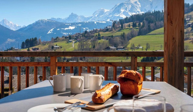 Chalet Tansoo - Mountain view and shared spa in Combloux - OVO Network