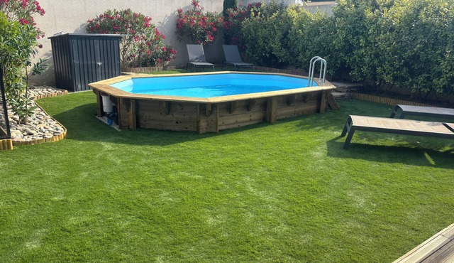 Charming house with swimming pool