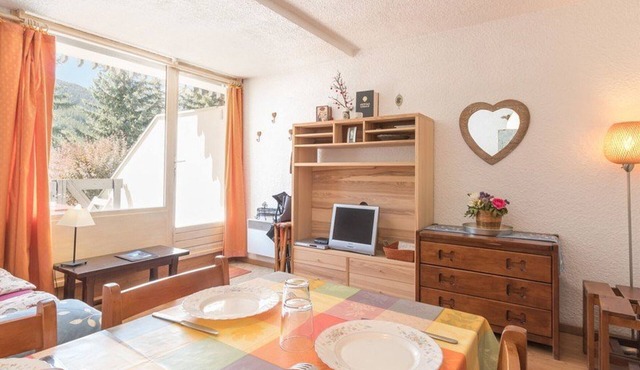 Charming Studio for 4 in Serre-Chevalier, Terrace & Free Parking