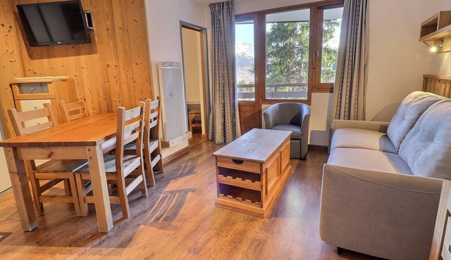 Comfortable 2-room apartment, ski-in/ski-out, near shops