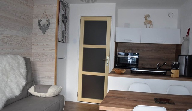 Cozy studio near center, 4 pers, balcony