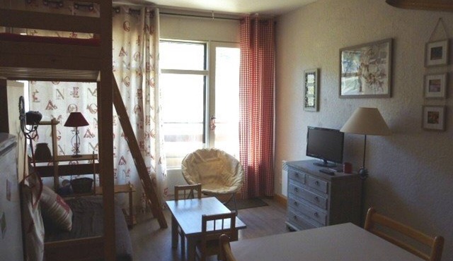 Cozy studio 4/5 pers, ski-in/ski-out, Arette