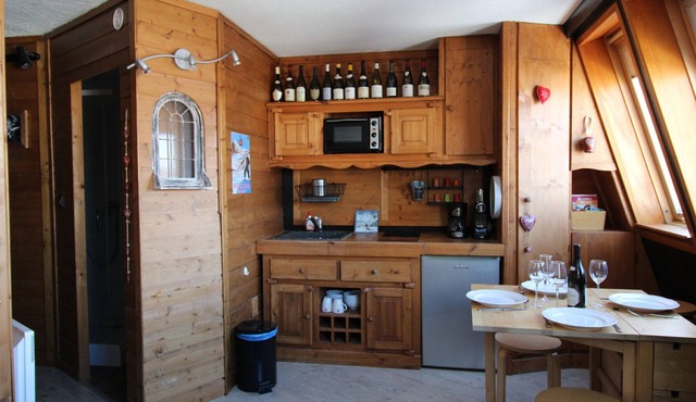Cozy studio 4 pers, fireplace, Avoriaz village