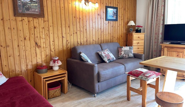 Cozy studio at the foot of the slopes in Plagne Village