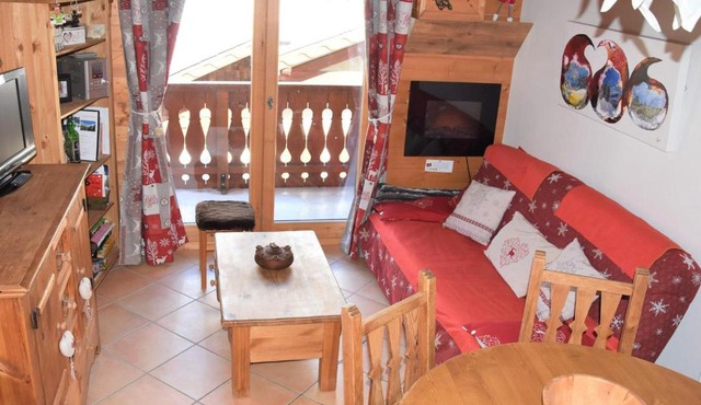 Duplex 4 pièces avec balcon et parking à Pralognan, proche des pistes - FR-1-464-43