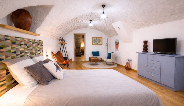Duplex 80 m² pedestrian historic center Dijon 🏛 caveau bourguignon 🍷 parking 🅿