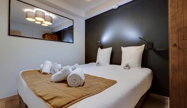 Duplex au pied des pistes avec espace détente - FR-1-686-34