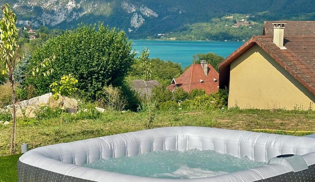 Evasion entre lac et montagne Spa Billard Fitness