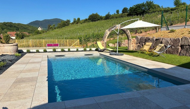 Fruehmess 3-Star Holiday Home with Shared Pool on the Alsace Wine Route in Itterswiller