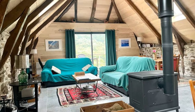 Gîte Le Couderc de Coubisou, renovated barn