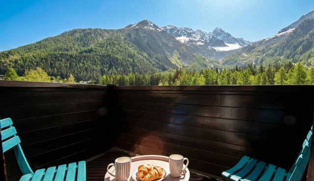 Grand Roc C319 280m from Slopes, View, Parking & WiFi, Argentière (Chamonix), France