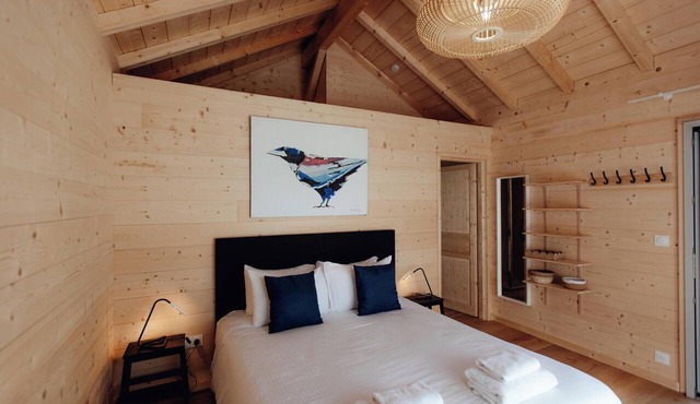 Le Clos des Pies, "Le Cocon" double room, with Nordic bath in the heart of nature