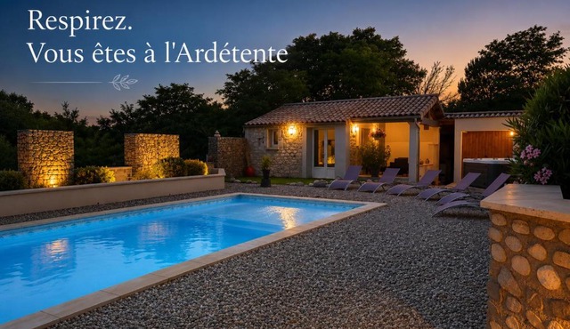 Le Cocon, Piscine et Spa en Ardèche, Adults Only