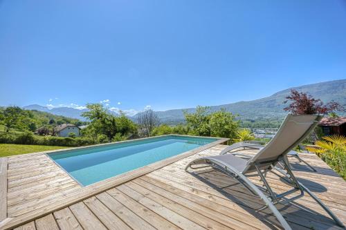 Les Balcons du Sillon Alpin - Maison avec piscine