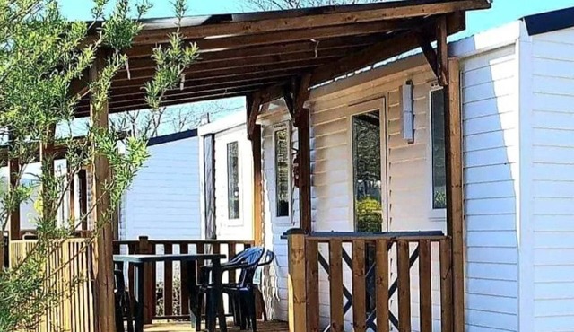 Mobile home with AC, pets allowed - 6 guests