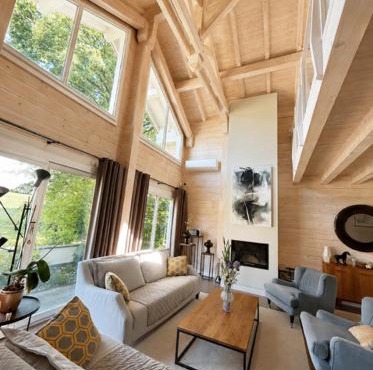 Modern chalet next to Geneva