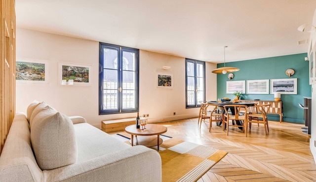 Modern Triplex a/c 3CH/5P - Saint-Germain-des-Prés