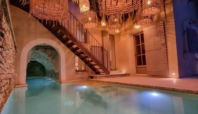 Piscine Troglodyte Avec vue Incroyable à Gordes