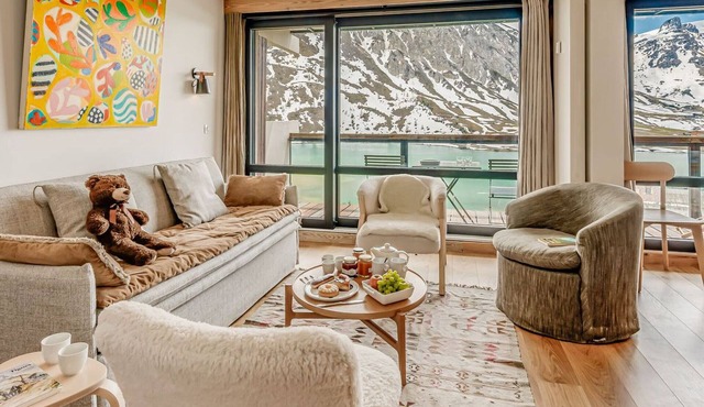 Premium 2-Room Apartment, 6 People, Wifi Included, Glacier View