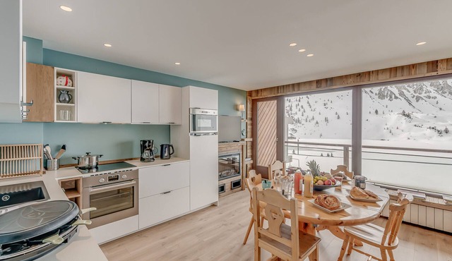 Premium 3-room apartment, lake view, 6 pers., WIFI, in Tignes