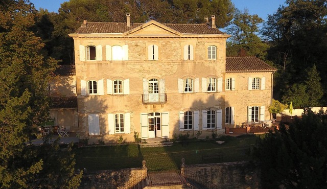 Rent Charming Chateau in Provence, 7 bedrooms with 6 bathrooms, sleeps 15 +