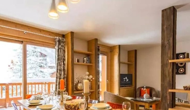 Residence Santa Terra * - 4 Room Duplex Apartment Mountain Corner 7/9 People