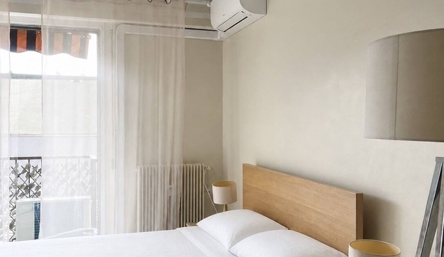Spacious studio with AC, 5 min. from the beach in Nice