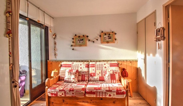 Studio à Morzine, proche pistes, balcon, parking, 4 pers - FR-1-524-122
