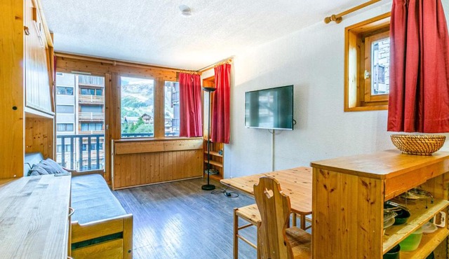 Studio agréable avec parking, skis aux pieds au cœur du village de Val-d'Isère - FR-1-694-204