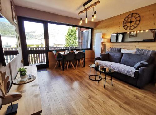 Studio cabine 4 pers près pistes, wifi, parking - FR-1-598-34
